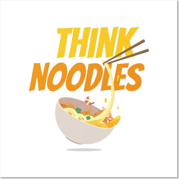 think noodles Wall Art by AdelDa